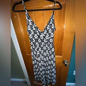 Gilli Monochrome Flower Dot Dress